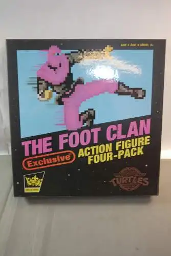 Teenage Mutant Ninja Turtles   4er-Pack Foot Soldiers 13 cm AXN OBE