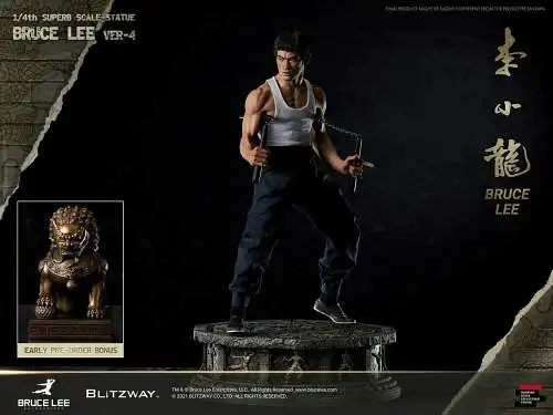 Bruce Lee Tribute Version 4  Statue  1:4 Scale Blitzway