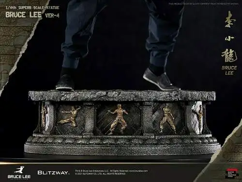 Bruce Lee Tribute Version 4  Statue  1:4 Scale Blitzway
