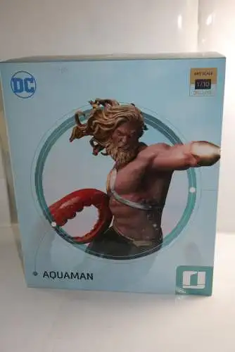 DC Comics Deluxe Aquaman Art Scale Statue 1/10 26 cm Iron Studio
