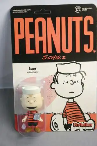 Peanuts ReAction Wave 3 Camp Linus Actionfigur  10 cm Super7 KAK