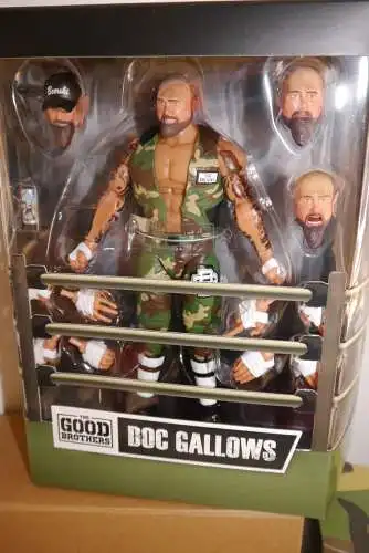 WWE Good Brothers Wrestling Ultimates Doc Gallows 18 cm  Super7 OBG
