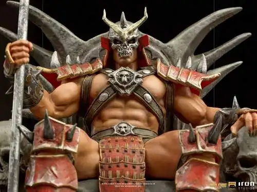 Mortal Kombat Deluxe BDS Art  Shao Khan 25cm  1/10 Iron Studio KAI