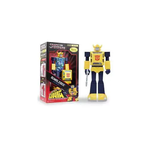 Transformers Super Cyborg  Bumblebee (Full Color) Actionfigur 28 cm Super7 OAH