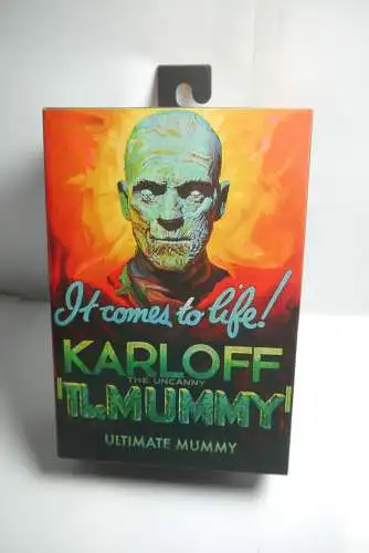 NECA Universal Monsters Ultimate The Mummy (Black & White) 18 cm OBT