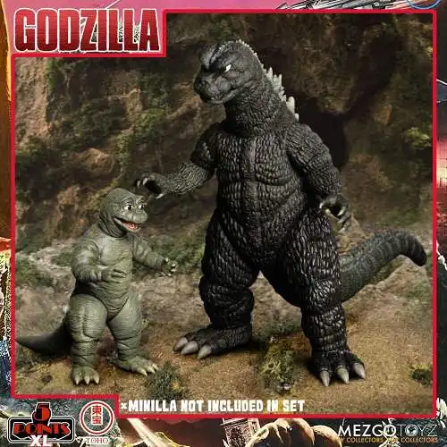 Godzilla: Frankenstein + Monster  5 Points XL Deluxe Box Set Round 1  MEZCO OBC
