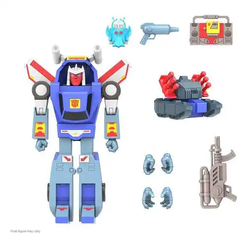 Transformers Ultimates  Tracks (G1 Cartoon) 19 cm Actionfigur Super7 2D