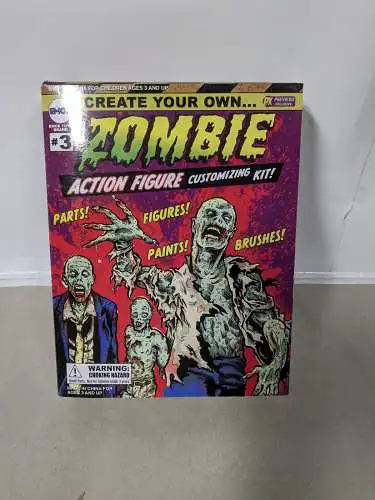 Zombi #3 Action Figure Customizing   Model Kit EMCE  F4