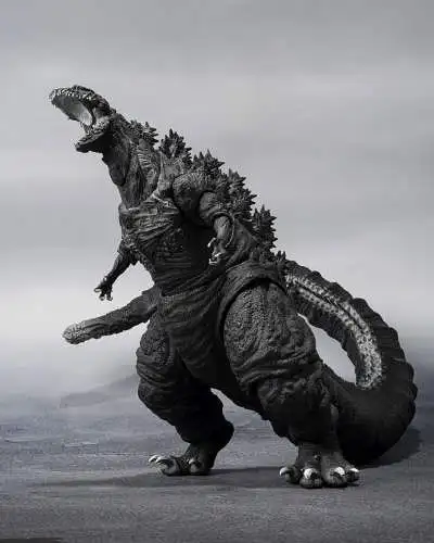 S.H. MonsterArts Godzilla (2016) The Fourth Orthochromatic Vers. 18cm Bandai  1A