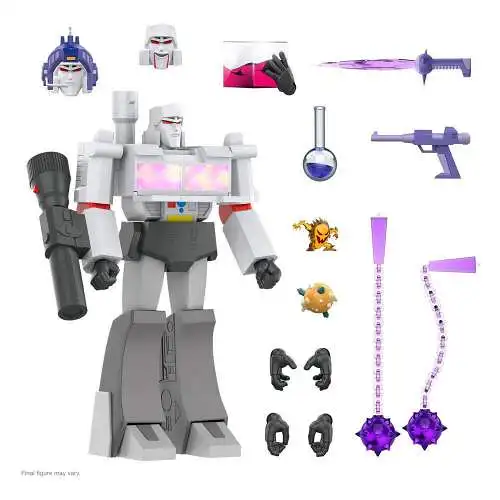 Transformers Ultimates   Megatron (G1 Cartoon) 20 cm Actionfigur Super7 2D