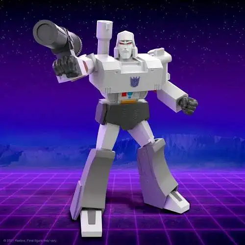 Transformers Ultimates   Megatron (G1 Cartoon) 20 cm Actionfigur Super7 2D