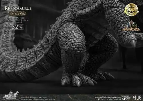 Panik in New York Harryhausen Rhedosaurus Monotone Deluxe Ver.32 cm Star ACE L