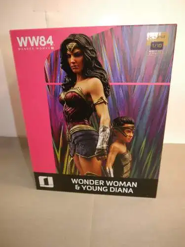 Wonder Woman 1984 Deluxe Wonder Woman & Young Diana 20 cm  1/10 Iron Studio LAD#