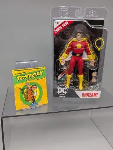 DC Direct Page Punchers  Shazam Variante Wave 7  McFarlane 1G