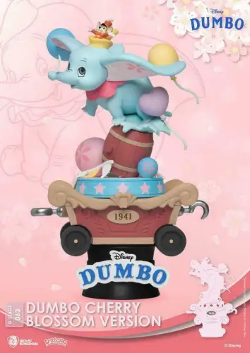 Disney Dumbo D-Stage PVC Diorama Cherry Blossom Vers.15 cm  Beast Kingdom KBL