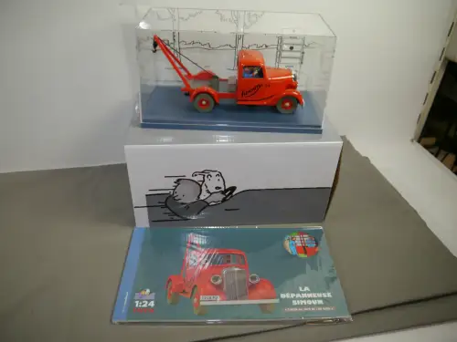 TIM & STRUPPI Tintin Abschleppwagen  Modellauto 29933 Moulinsart 1/24 