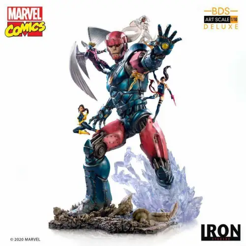 Marvel Comics BDS Art Scale Men Vs Sentinel #3 Deluxe 87 cm 1:10 Iron Studio ÜF