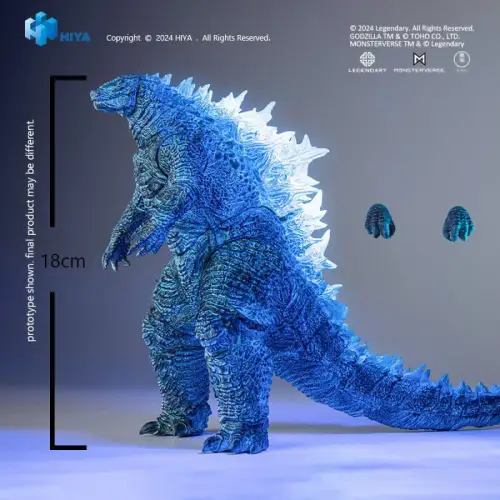 Godzilla x Kong: The New Empire Exquisite Basic Energized Godzilla  HIYA 1I