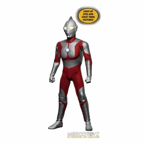 Ultraman Actionfigur mit Leuchtfunktion 1/12 Ultraman 16 cm MEZCO OBA