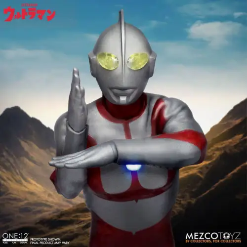 Ultraman Actionfigur mit Leuchtfunktion 1/12 Ultraman 16 cm MEZCO OBA