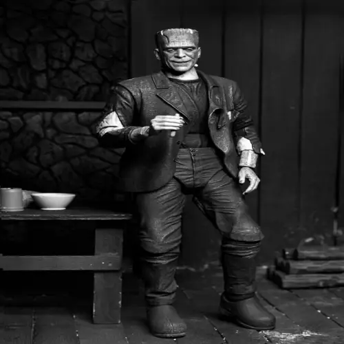 NECA Universal Monsters Frankenstein  Monster (Bride of Frankenstein) (B&W)  2C
