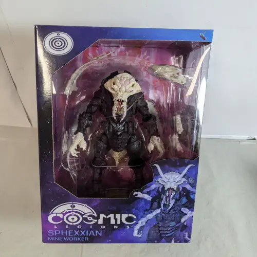 Cosmic Legions Outpost Zaxxius  Sphexxian Mine Worker (Deluxe)  Four Horsemen 2G