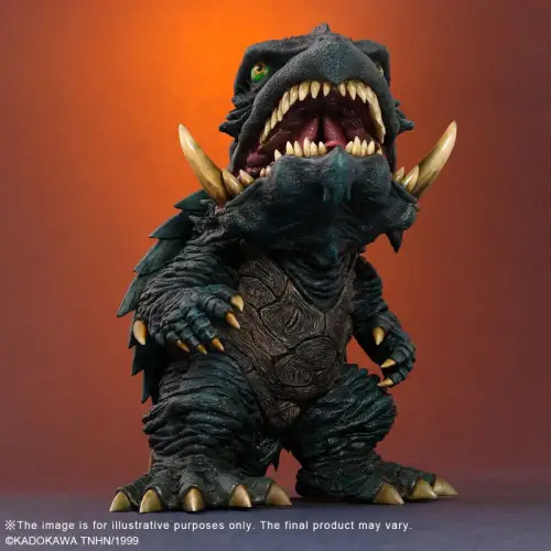 Gamera 3: Revenge of Iris Defo-Real Series Statue Gamera (1999) 13 cm X-Plus OBP