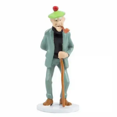 TIM & STRUPPI Tintin Old Scottich man  Figur Carte de Voeux  72 Serie 13 46546