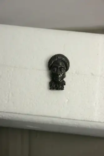 TIM & STRUPPI Tintin Metall Maske 3,8cm Museum Moulinsart aus Set 46530