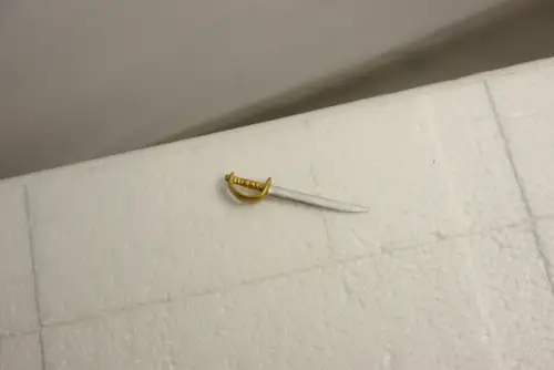 TIM & STRUPPI Tintin Metall Sable Haddock 4,5cm Museum Moulinsart aus Set 46530