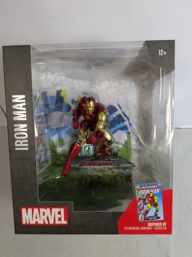 Marvel  Iron Man (The Invincible Iron Man #126) PVC Statue 1/10  McFarlane 1J