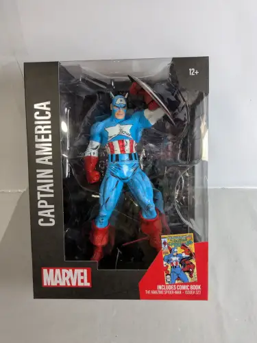 Marvel  Captain America The Amazing Spider-Man #323 PVC Statue 1/6  McFarlane 1H