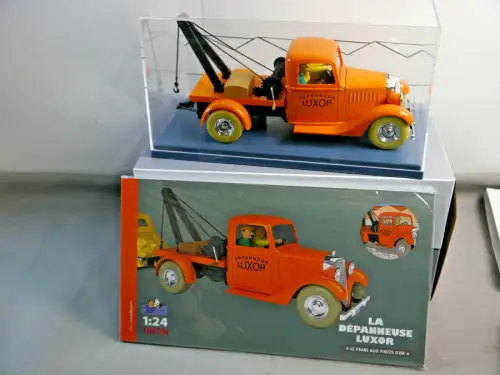 TIM & STRUPPI Tintin Luxor Ford Abschleppwagen Modellauto 29960 Moulinsart 1/24 