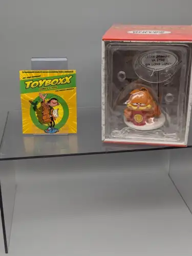 Garfild mit Schild PLASTOY 14cm