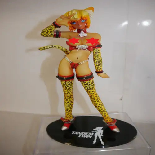 Tandem Twin Animal Girl  Leopard Girl   1/6  ca. 28 cm Manga Anime   F30