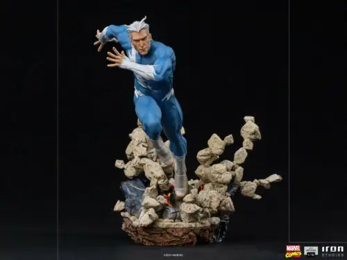 Marvel Comics BDS Art  Quicksilver  Scale Statue 1/10 21 cm Iron Studio LAD
