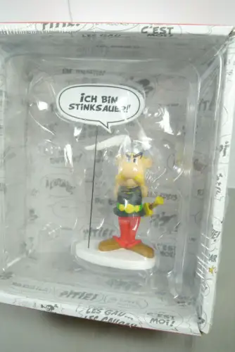 Asterix & OBELIX  ich bin stinksauer  Figur Statue PLASTOY ca.14cm NEU