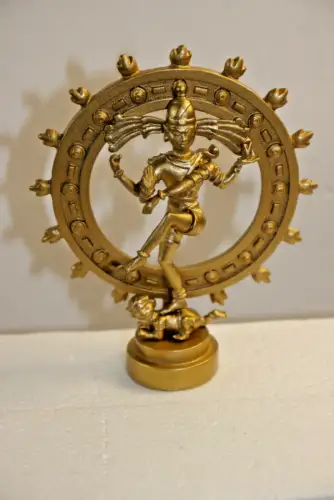 TIM & STRUPPI Tintin Metall  Shiva 10cm Museum Moulinsart aus Set 46530