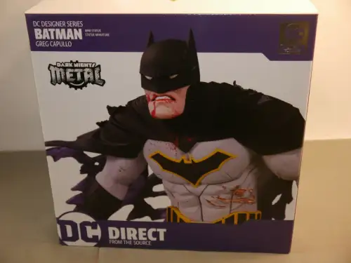 DC Designer Series  Metal Batman by Capullo Statue 16 cm LAD