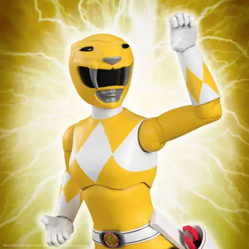 Mighty Morphin Power Rangers  Yellow Ranger 18 cm Super7  OAC