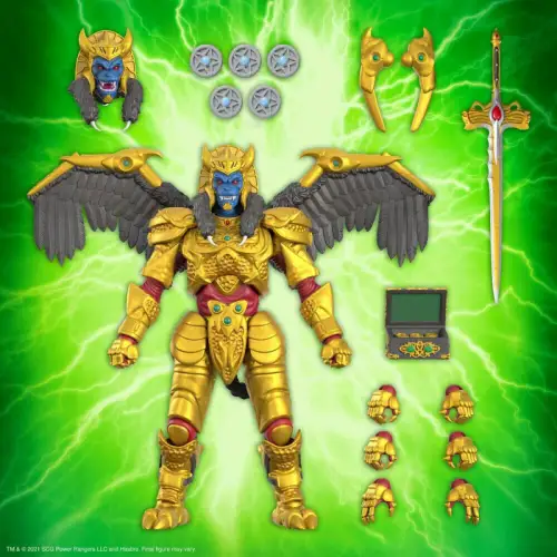 Mighty Morphin Power Rangers   Goldar 20 cm  Super7  OAC