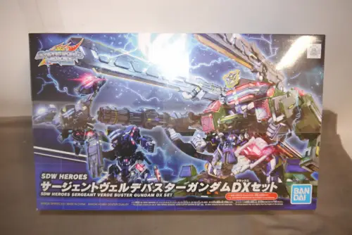 SDW HEROES SERGEANT VERDE BUSTER GUNDAM DX SET  1/100 Bandai OBT