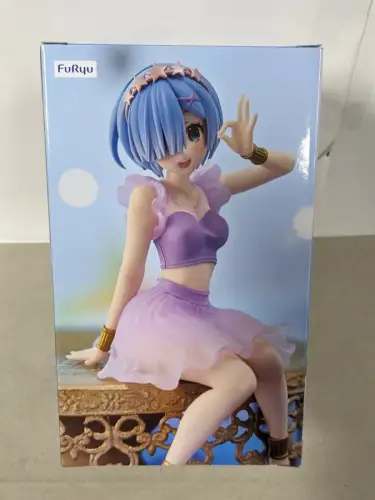 Furyu Re:Zero Noodle Stopper  Rem Twinkle PartyPVC Statue  14 cm  OBR