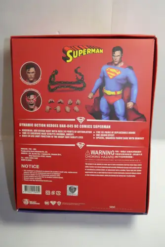 Superman 20 cm DC Comics Dynamic 8ction Heroes    Beast Kingdom OAA