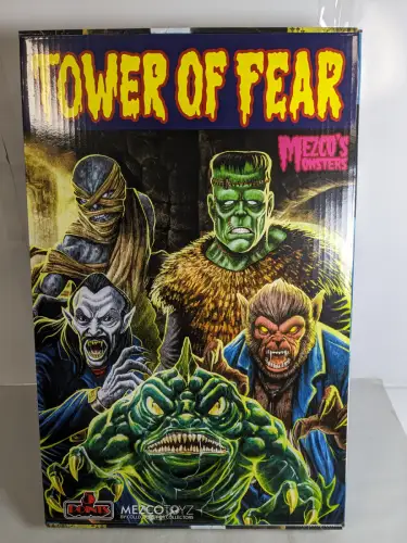 Monsters 5 Points Tower of Fear Deluxe Box Set 9 cm MEZCO 1F