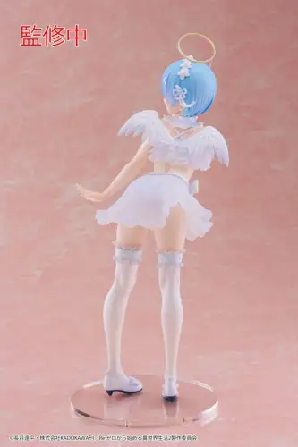 Taito Re:Zero Precious  Rem Pretty Angel Ver. PVC Statue 23 cm  2D