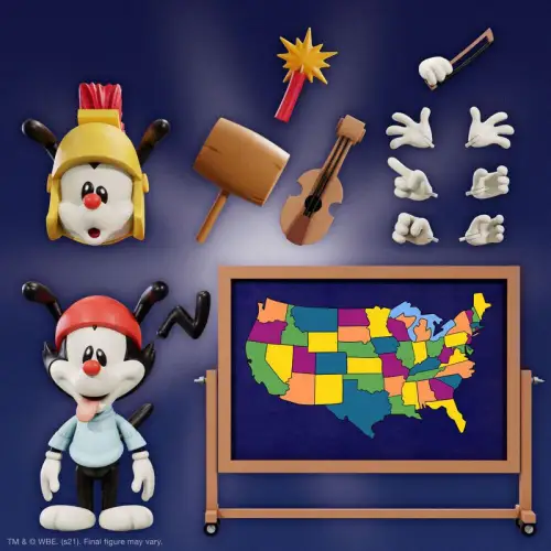 Animaniacs Wakko Ultimates Actionfigur  18 cm  Super7 OAK