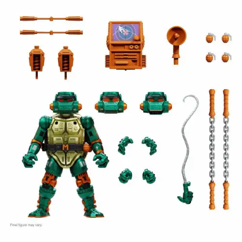Teenage Mutant Ninja Turtles Metalhead Michelangelo 18 cm Super7  2S
