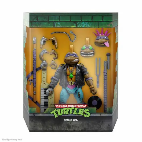Teenage Mutant Ninja Turtles  Punker Donatello 18 cm  Super7  2S