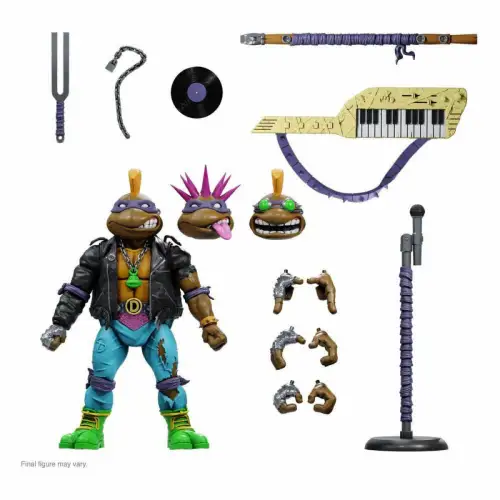 Teenage Mutant Ninja Turtles  Punker Donatello 18 cm  Super7  2S